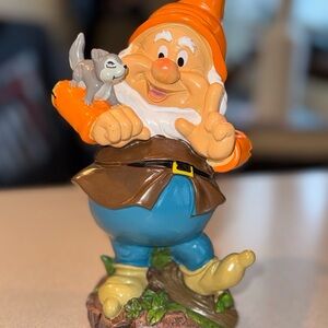 Disney “Happy” Garden Gnome Figurine